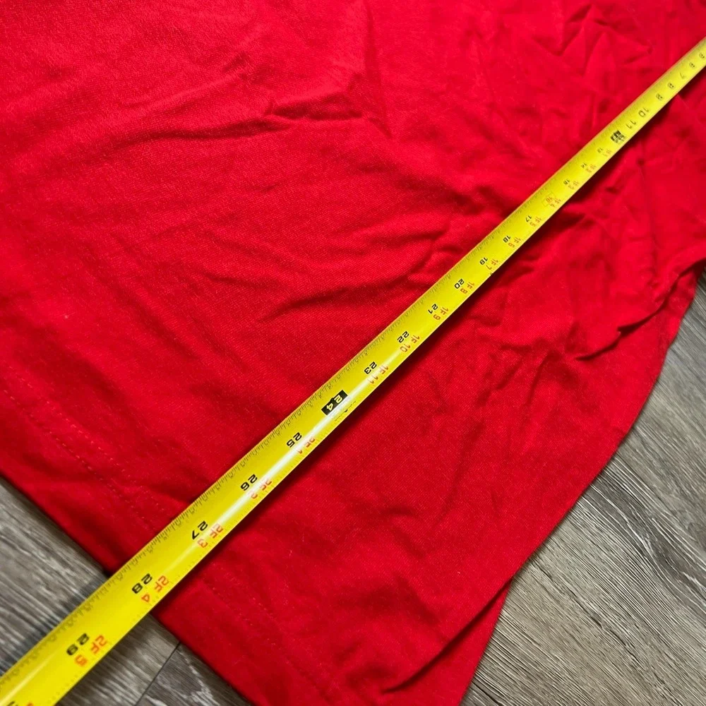 Vintage Red Jumpsuit Apparatus Shirt Mens M Red Graphic Band Tee Emo Pop Punk